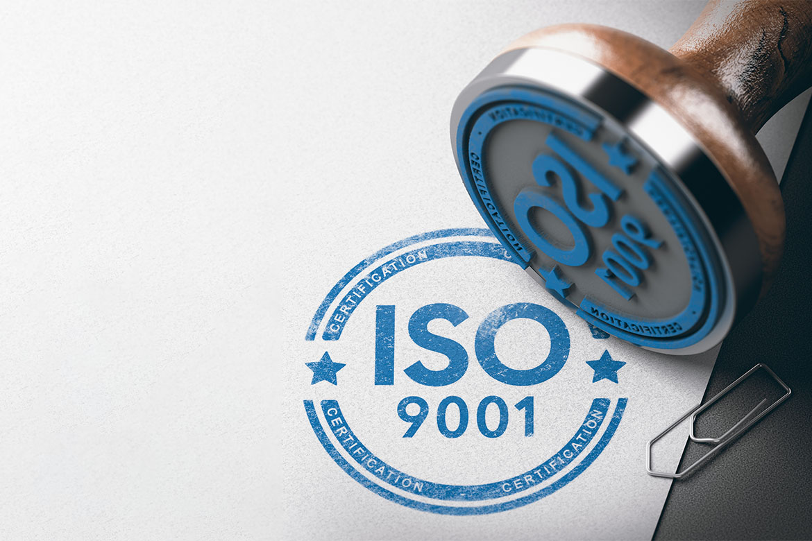 Certificazione ISO 9001 — C&P Srl